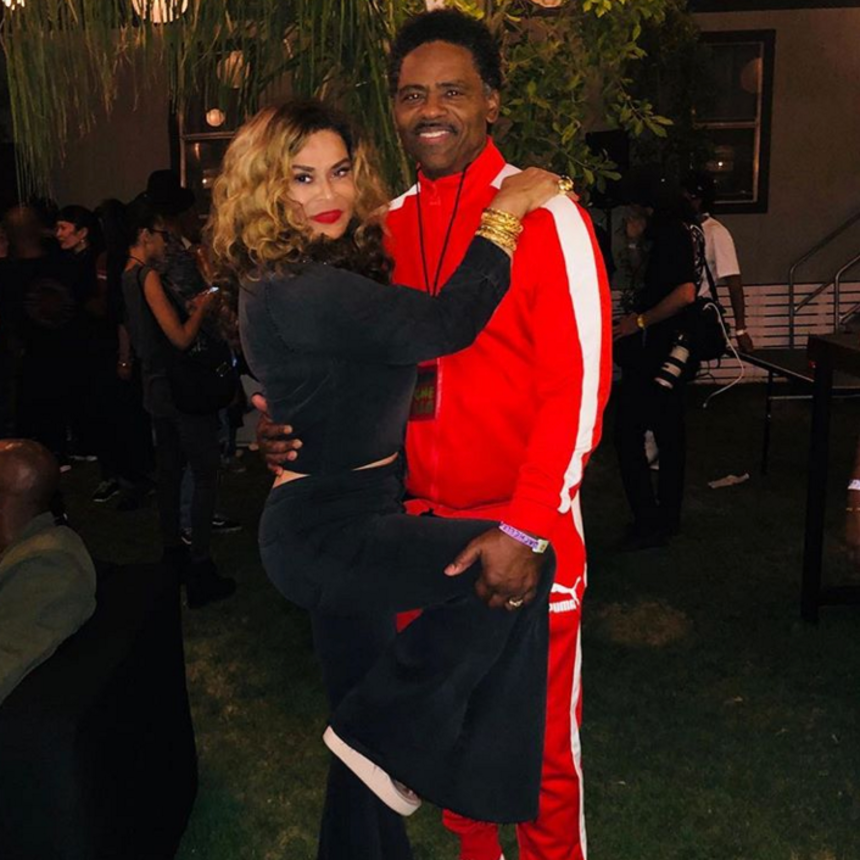 Tina Knowles Lawson Got Super Cozy With Her Hubby Richard Lawson At Beychella And We're Obsessed
